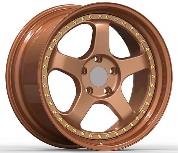 Bronze 2 pc forged wheel