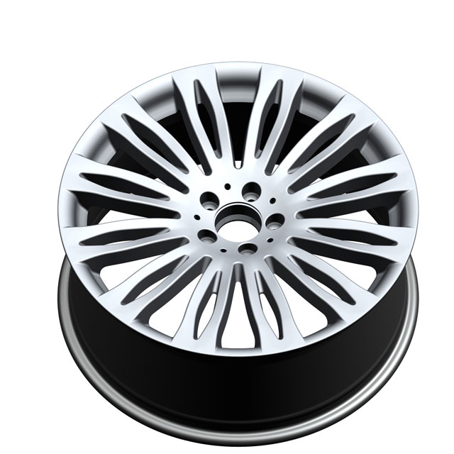 Machine face aluminum wheel