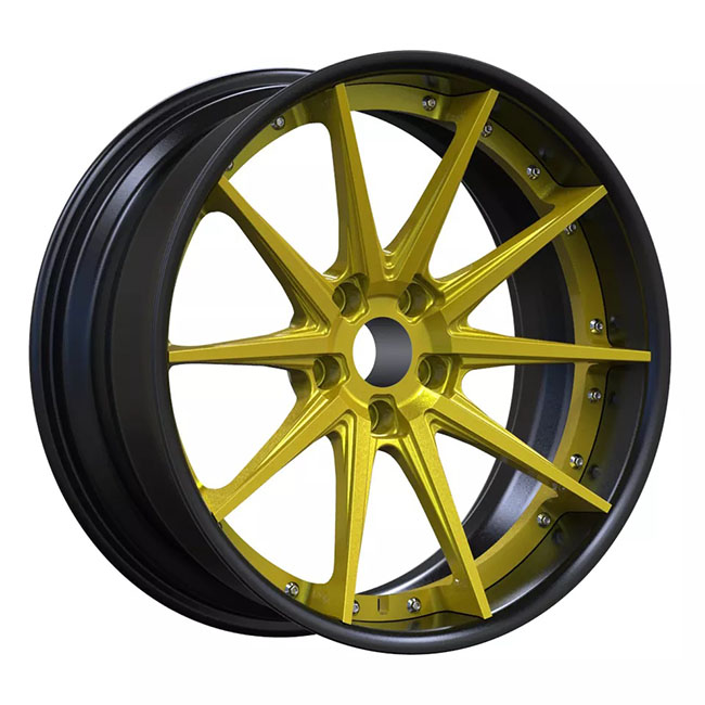 2-pc aluminum alloy rim