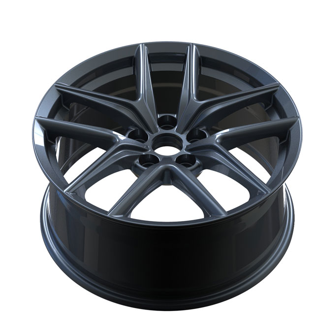 Aluminum alloy passenger car wheel