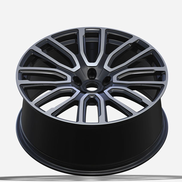 One-piece aluminum alloy rim