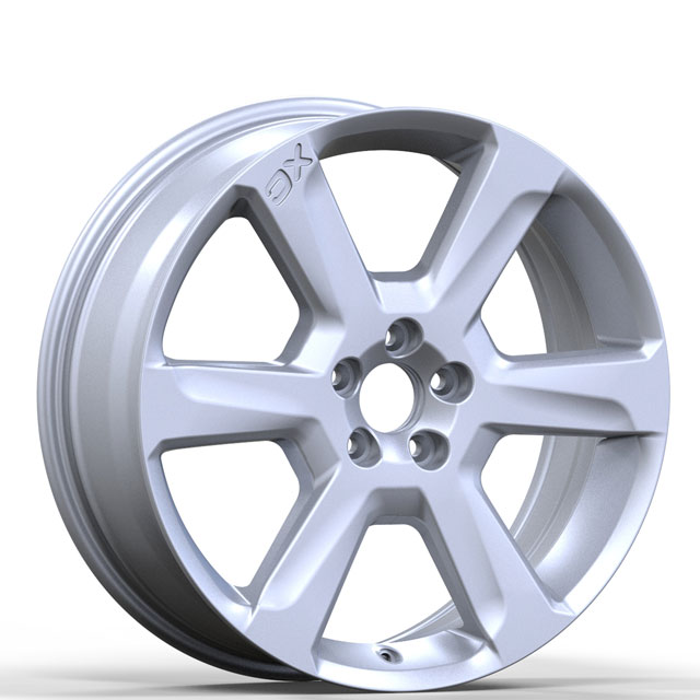 Forged aluminum alloy wheel