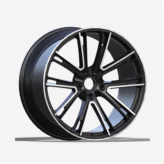 Compression forged wheels 22x12