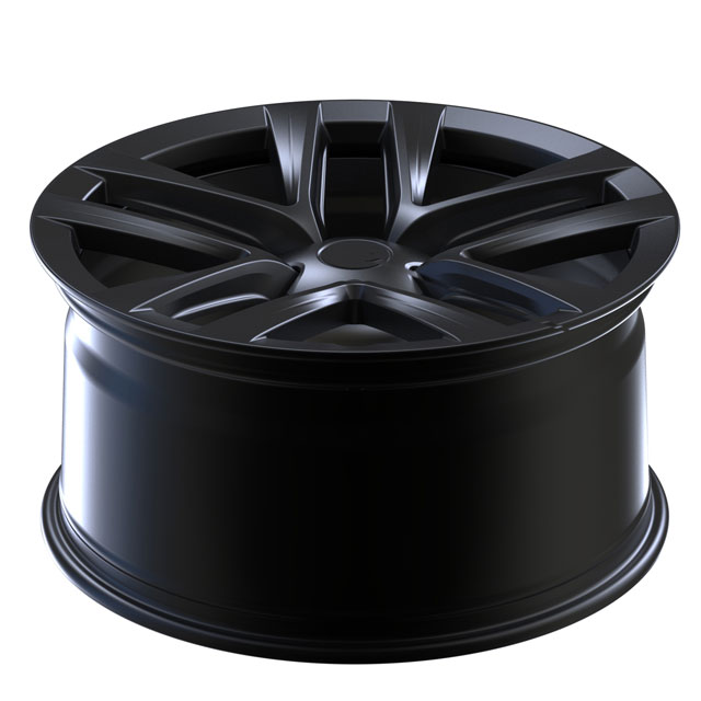 Tesla model 3 black rims