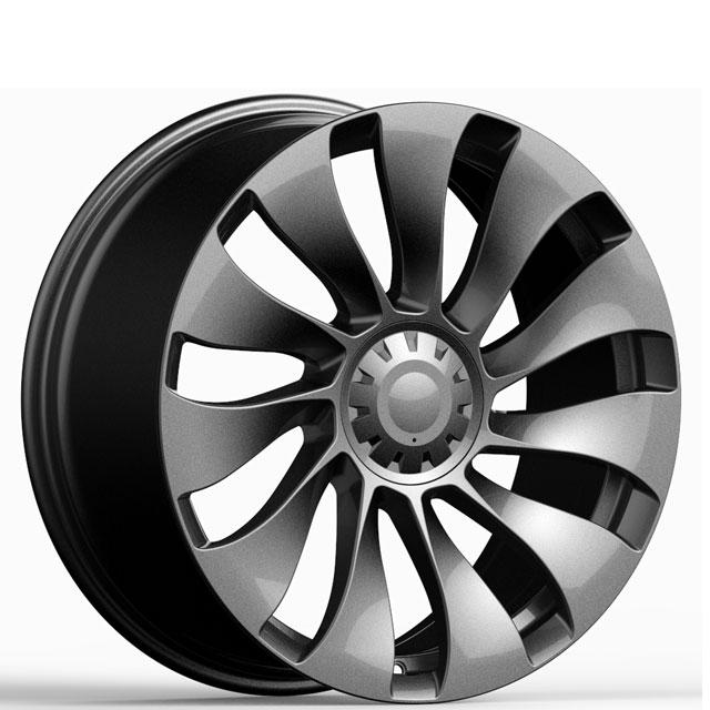 20 inch full painting 5x114.3 tesla china factory forged wheels