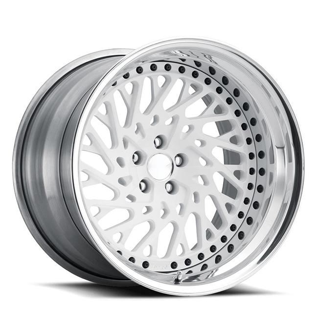 Super deep concave 3 piece aluminum 6061-T6 forged alloy wheels rim
