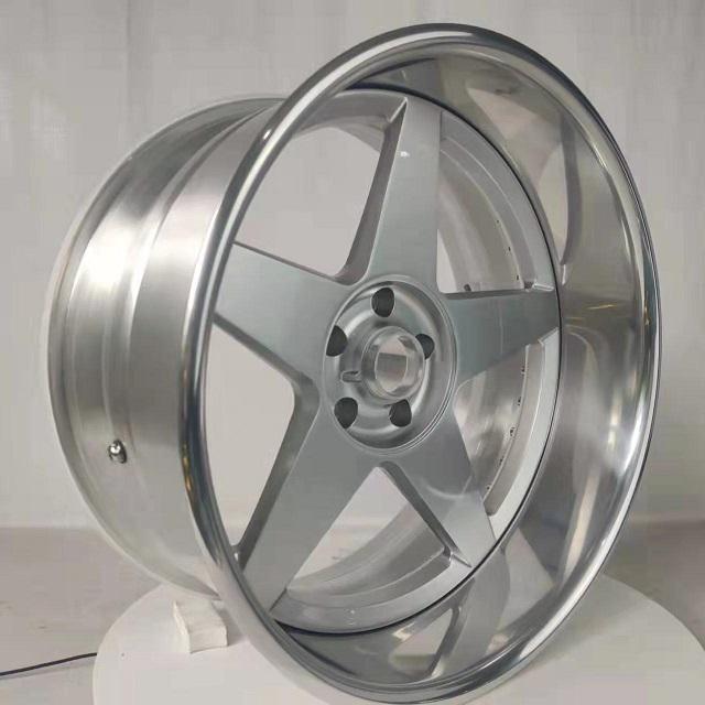 20x8.5 inch Deep Concave Three Piece Forged Wheel 5*114.3