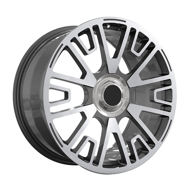 Feedback from our customer- gunmetal machined face 21 inch forged wheel