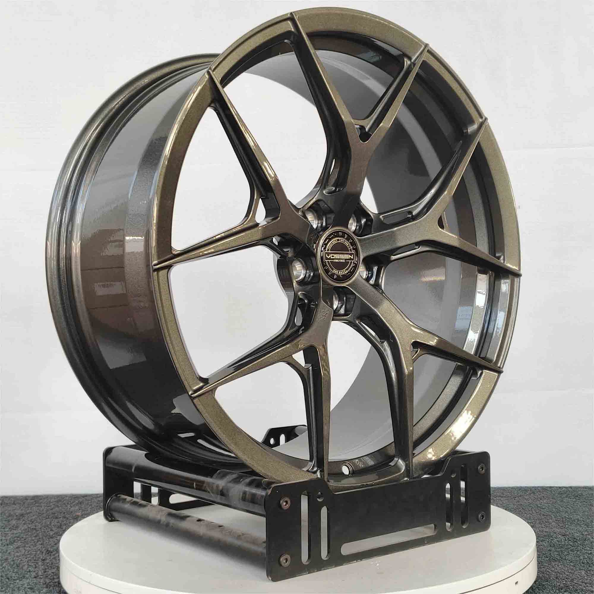 Feedback from our customer- T6061-T6 monoblock forged car wheel