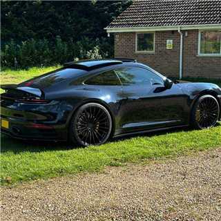 Feedback from our customer- Multi spoke forged wheel for Porsche car