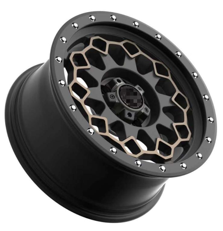 Beadlock forged wheel
