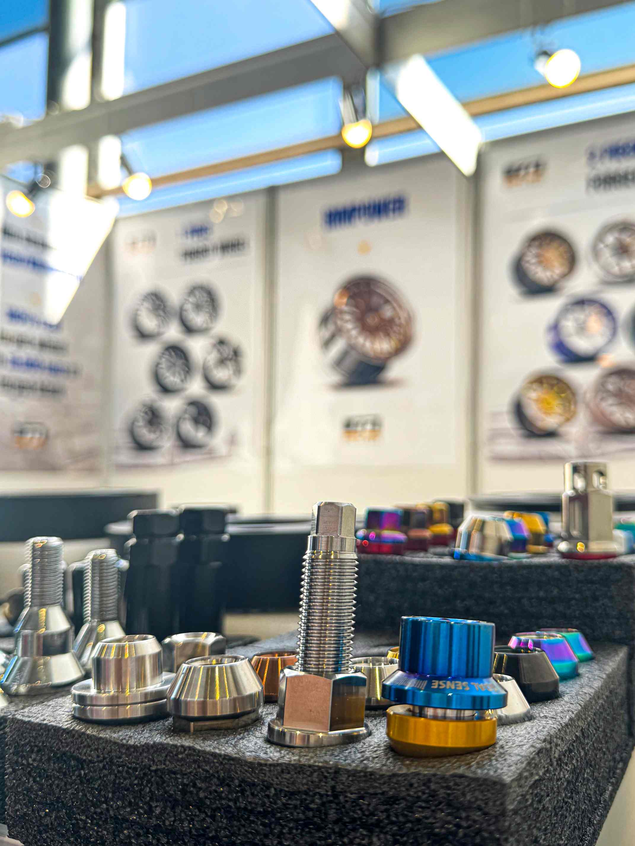 Wheel bolts and spacers for custom forged wheel fitment