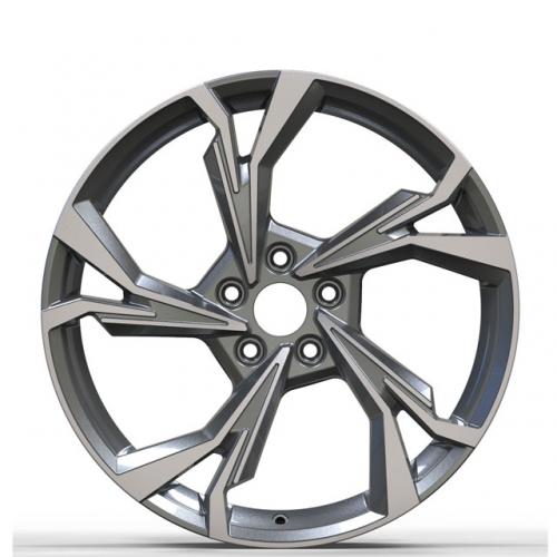 Custom forged wheel rim