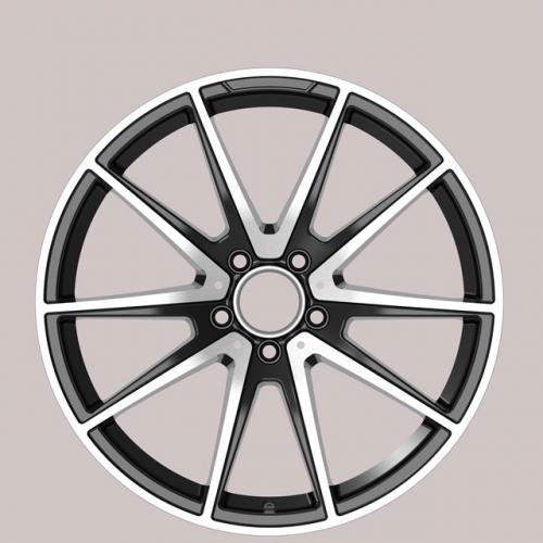 Concave spokes style forged rim