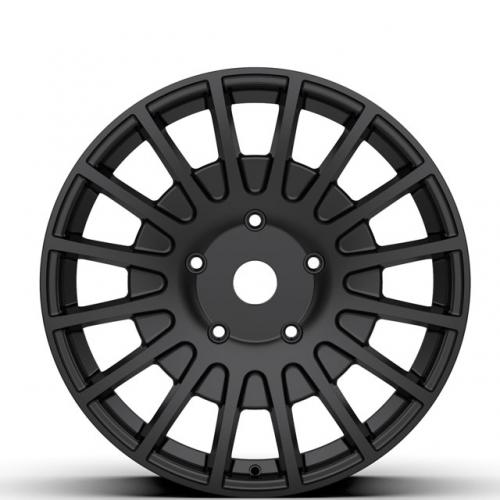 High performance forged wheel rim