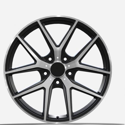 Forged aluminum alloy wheel rim