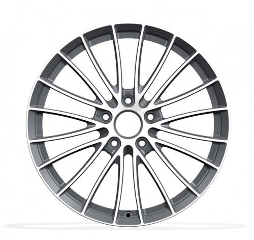 Forged aluminum alloy wheels